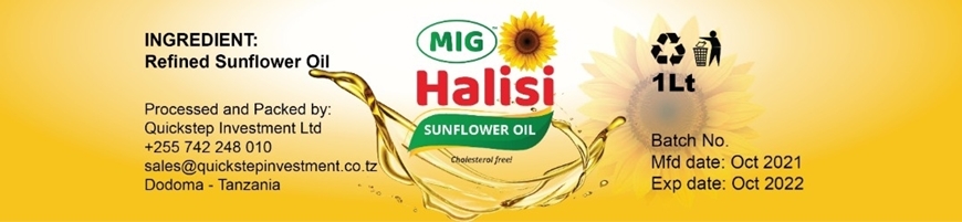 Picture of MIG HALISI SUNFLOWER OIL