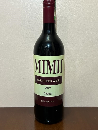 Picture of MIMII Sweet Red Wine (750ml)