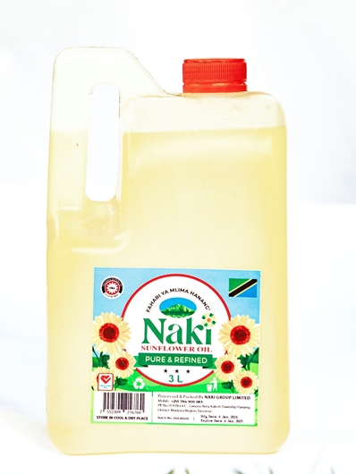 Picture of NAKI PURE & REFINED SUNFLOWER OIL 3l