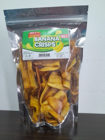 Picture of Banana crisps 100g