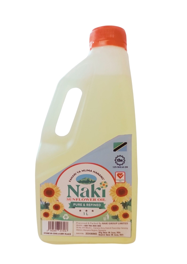 Picture of NAKI PURE & REFINED SUNFLOWER OIL 1L