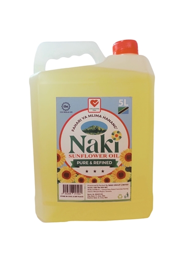 Picture of NAKI PURE & REFINED SUNFLOWER OIL 5L